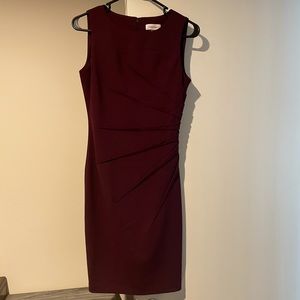 Calvin Klein starburst sleeveless dress